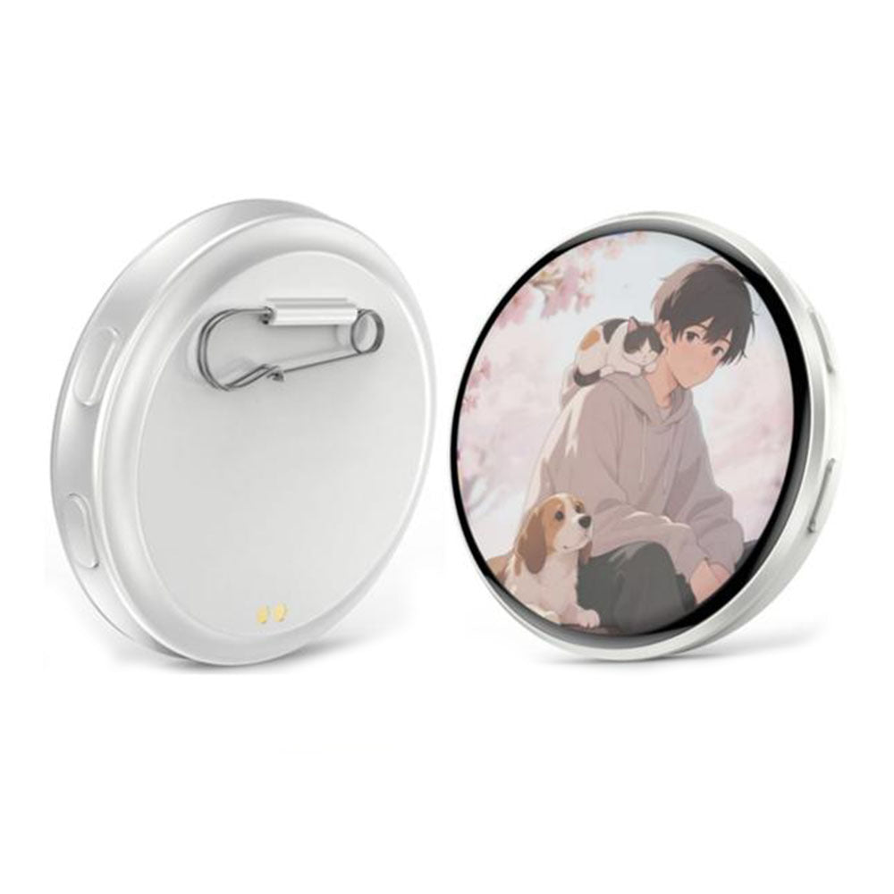 Smart LED Anime Badge — Animated Display | Music & Video | Wearable Tech | NovaTech