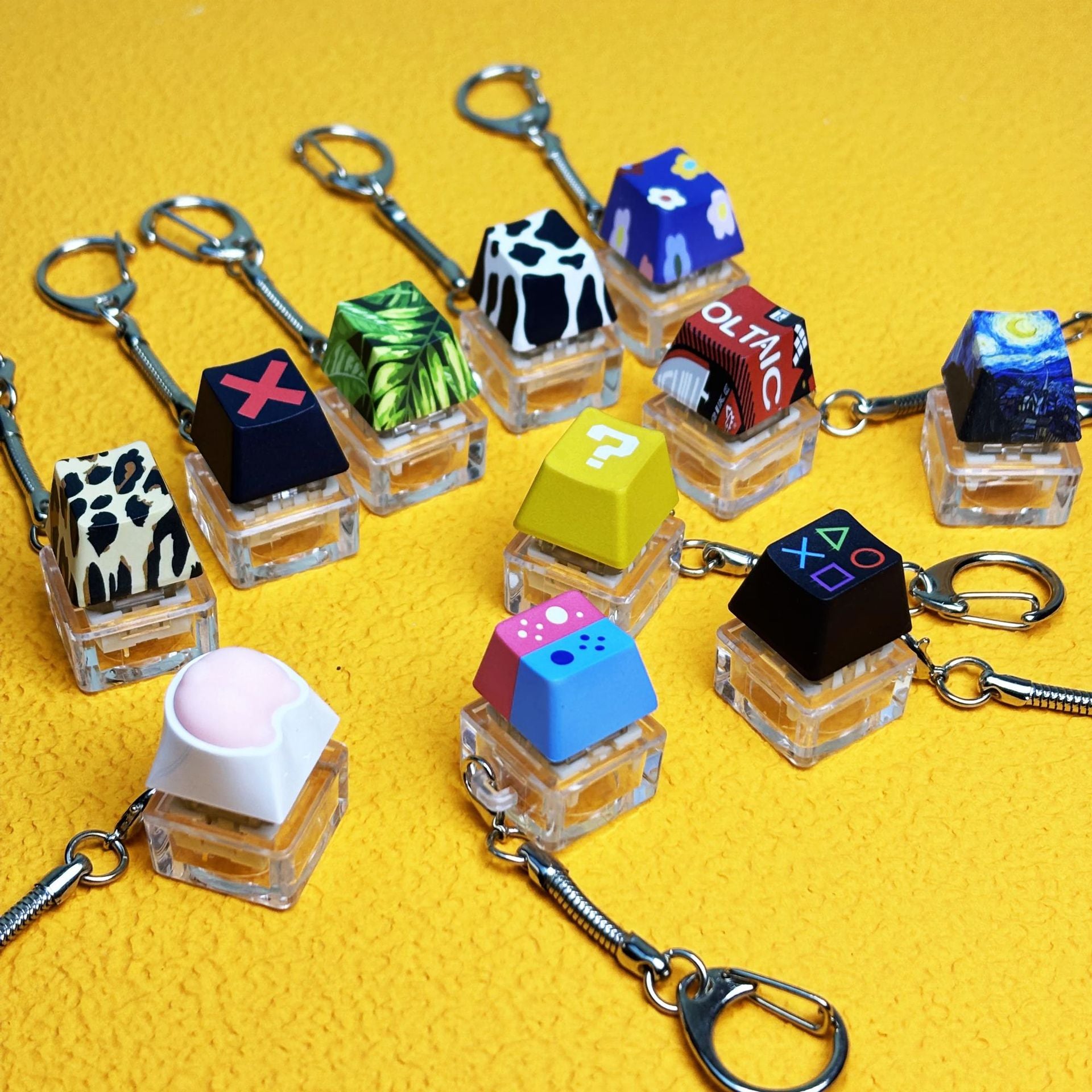 Pressable Mechanical Keycap — Tactile Click | Stress Relief Desk Toy | NovaTech