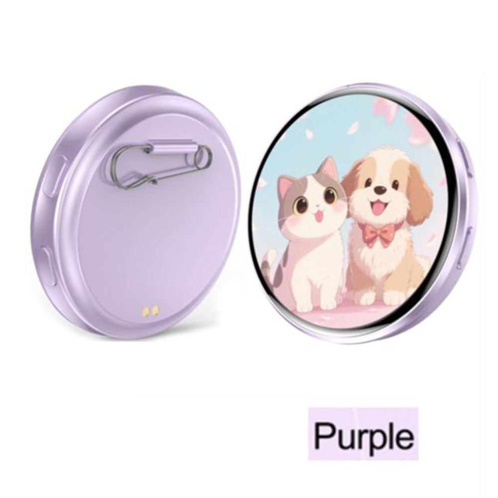 Smart LED Anime Badge — Animated Display | Music & Video | Wearable Tech | NovaTech