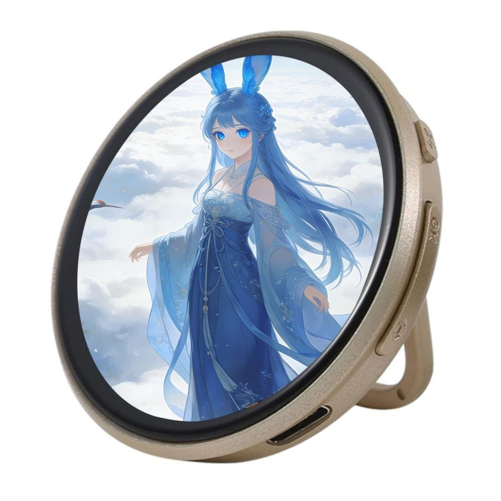 Smart LED Anime Badge — Animated Display | Music & Video | Wearable Tech | NovaTech